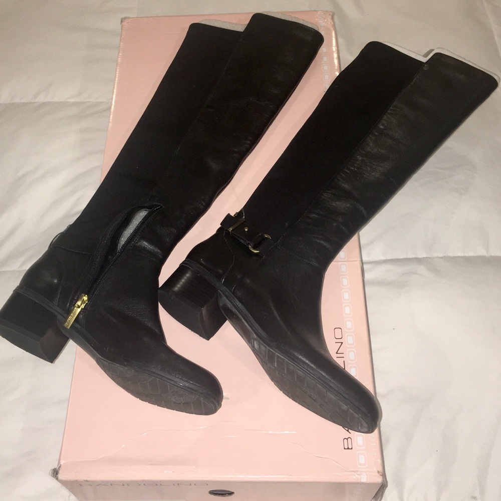 🌟BANDOLINO Womens Cuyler Leather Knee HighBoots🌟